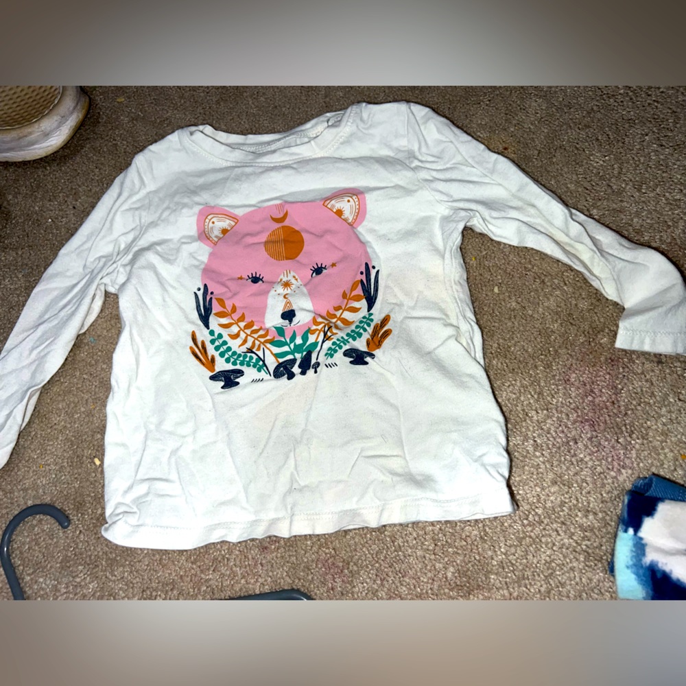 Toddler bear long sleeve